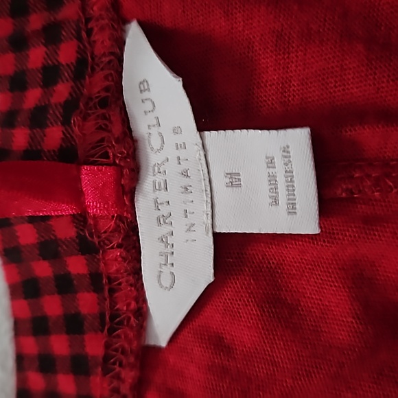 Charter Club Plaid Pajama Set - Picture 5 of 7